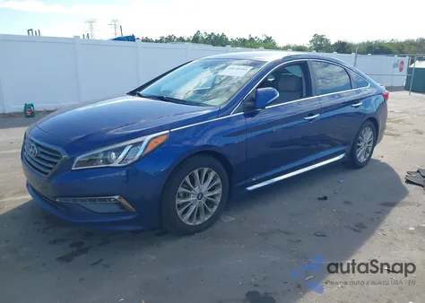2015 Hyundai Sonata Limited из США, поврежденный, VIN 5NPE34AF7FH240505
